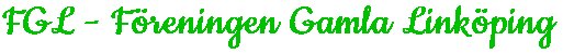 FGL logga grön text