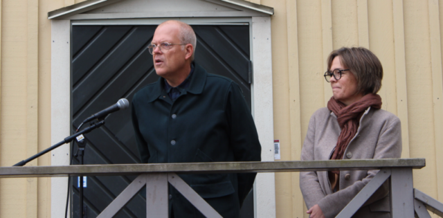 Invigning Tages Paviljong