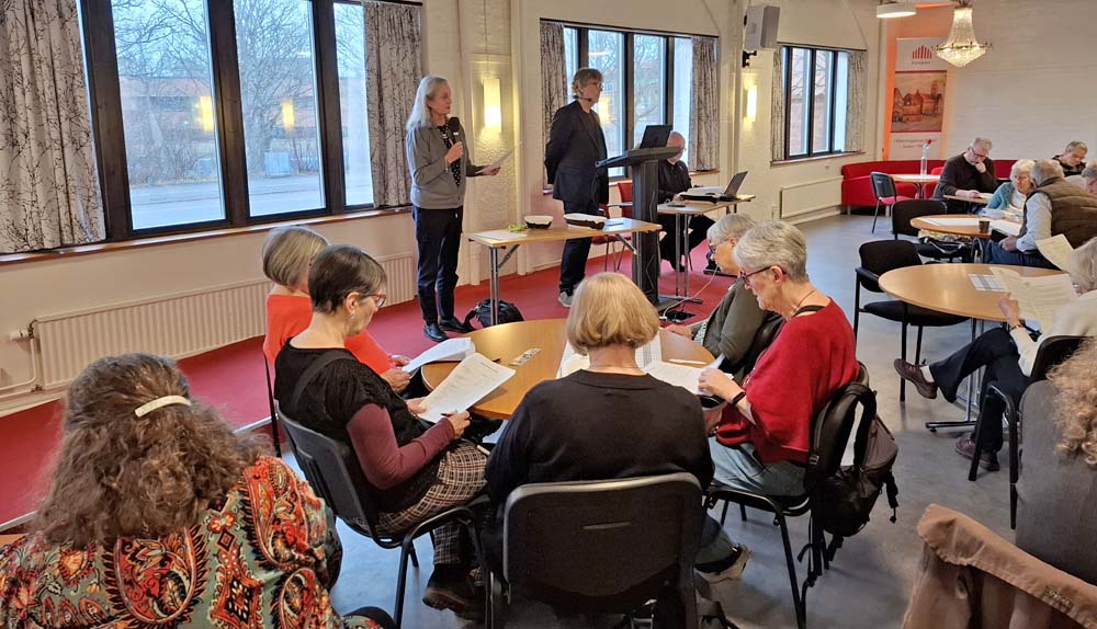 Ritha redogör föreningens ekonomi